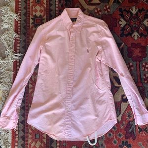 Pink Polo button up